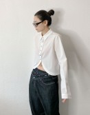 White Round Shape Shirt #250315